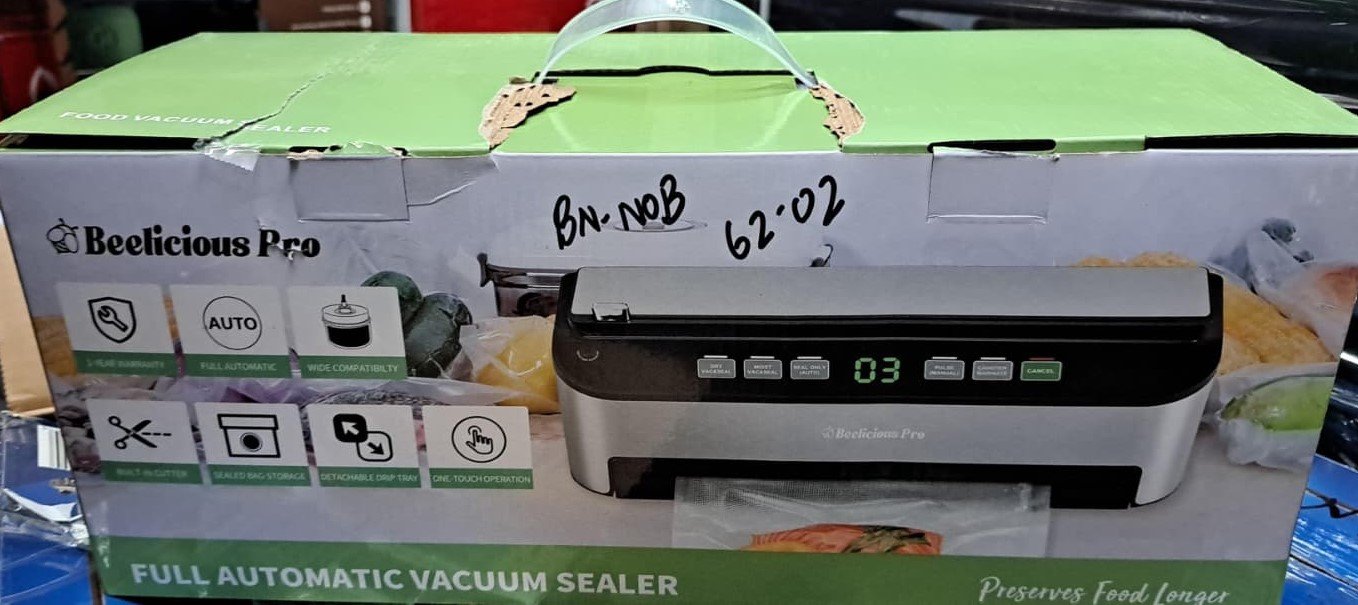 Beelicious Pro 8-in-1 fully automatic vacuum sealer machine (Copy)