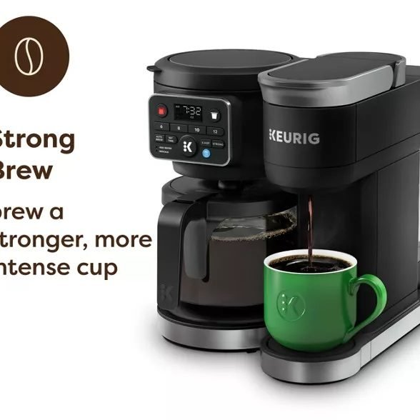 Keurig K-Duo Essentials Hot & Iced Single Serve K-Cup Pod & Carafe Coffee Maker