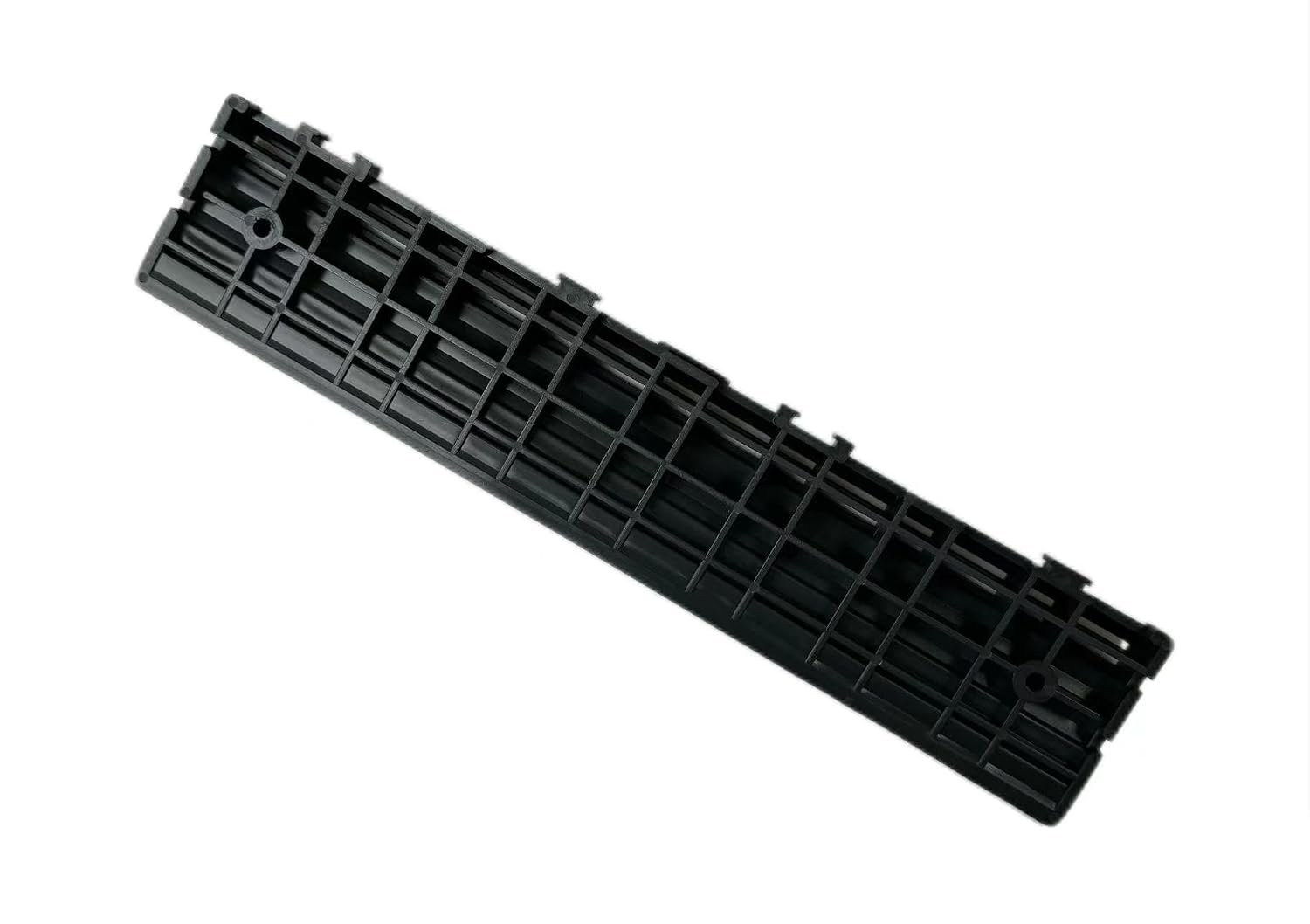 Interlocking Deck Tiles Corner Trim Pieces (30 PCS+4 Corners), Waterproof, Easy Snap Edge Sealing Strips，Match with [SafeRelax] Plastic Deck Tiles Only, Dark Grey