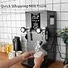 VorChef Commercial Milk Frother, 2500W 110V Automatic Steam Boiling Water Machine Electric Steam Milk Frothing Machine Espresso Coffee Milk Foam Machine Steamer
