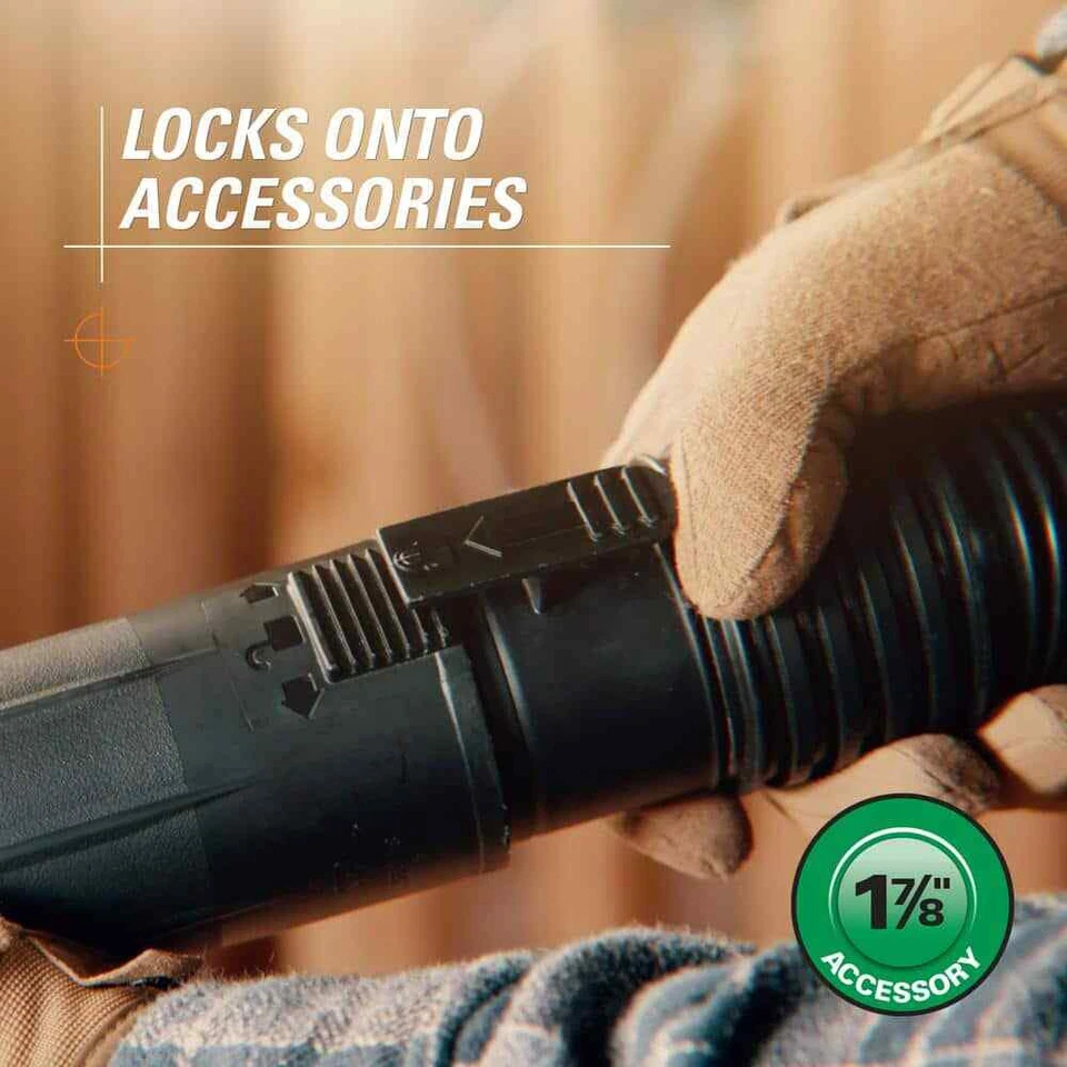 RIDGID 1-7/8 in. x 10 ft. Locking Professional Vacuum Hose Kit