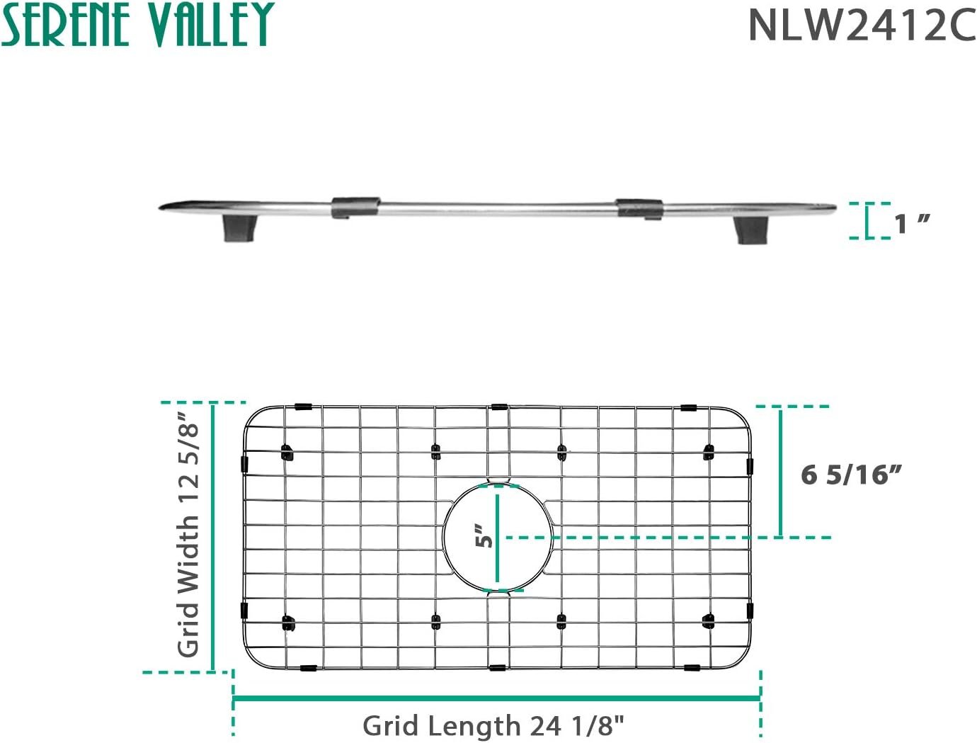 Serene Valley Sink Bottom Grid 24-1/8