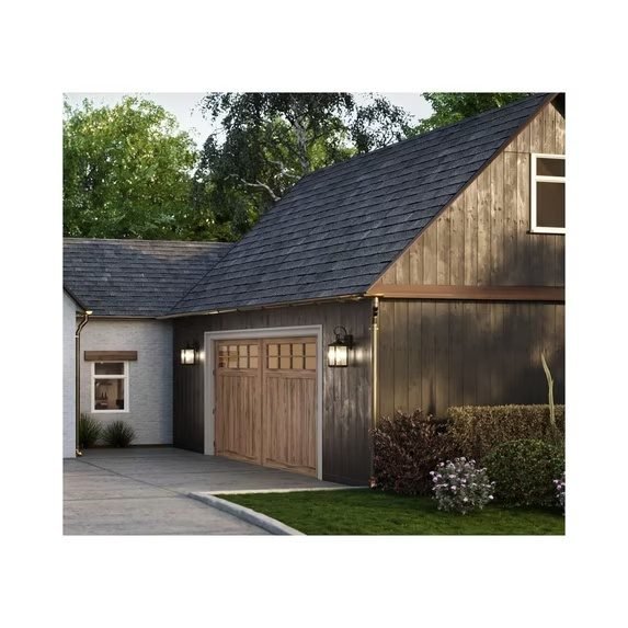 Progress Lighting Gibbes Street Collection 2-Light Clear Beveled Glass New Traditional Outdoor Medium Wall Lantern Light Textured Black