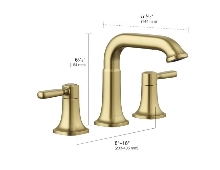 Kohler 1PREC34946-4D-2MB-AB Terzet Widespread Bathroom Sink Faucet [1PREC34946-4D-2MB-AB]