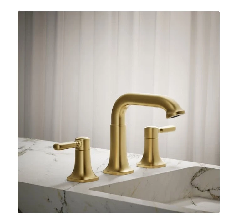 Kohler 1PREC34946-4D-2MB-AB Terzet Widespread Bathroom Sink Faucet [1PREC34946-4D-2MB-AB]