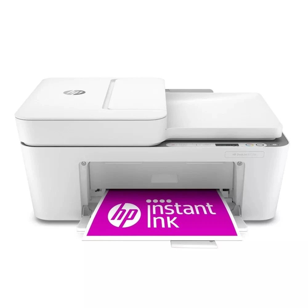 HP DeskJet 4158e Wireless All-In-One Inkjet Printer White