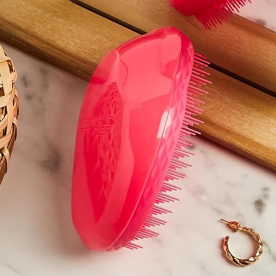 Tangle Teezer Cepillo Original + Mini 2 piezas: Ideal para todos los tipos de cabello, desenreda sin tirones, deja el cabello brillante y sin encrespamiento. Pink Fizz & Marine Splash
