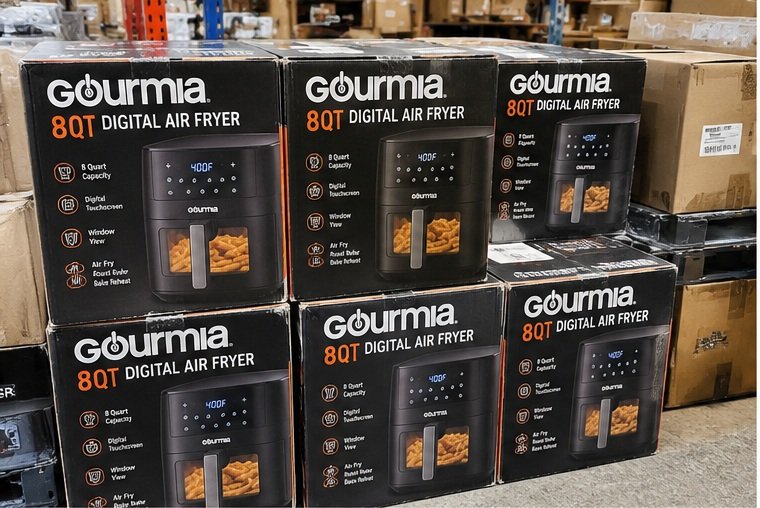 Gourmia 8-Quart Digital Air Fryer, Black (Exact Submodel Unconfirmed)