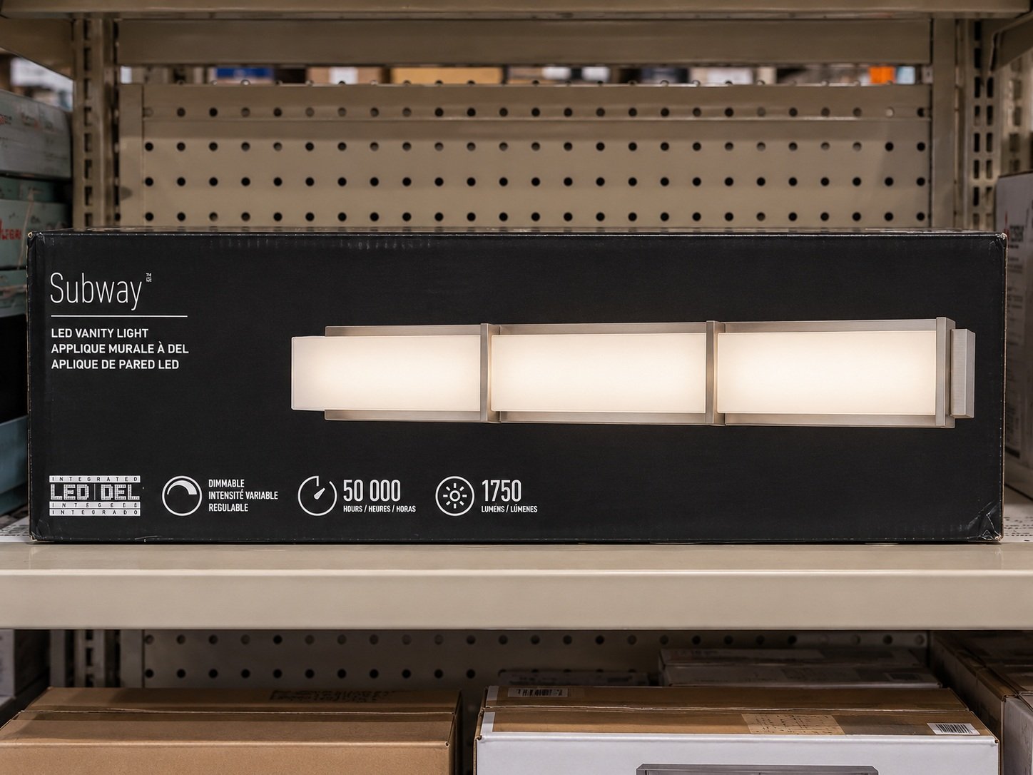 Artika Subway Integrated LED Vanity Light 1750 Lumens Dimmable