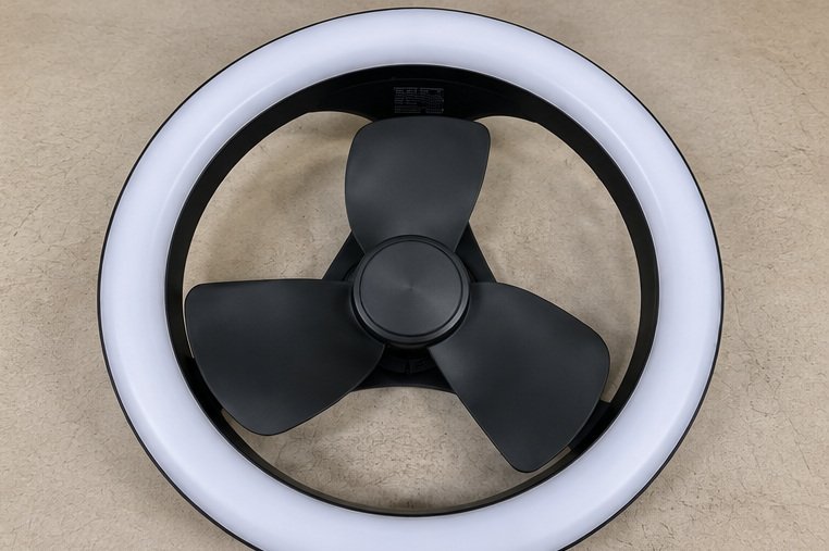 DREO 20" Smart Ceiling Fan 510S (RGBIC) – Black